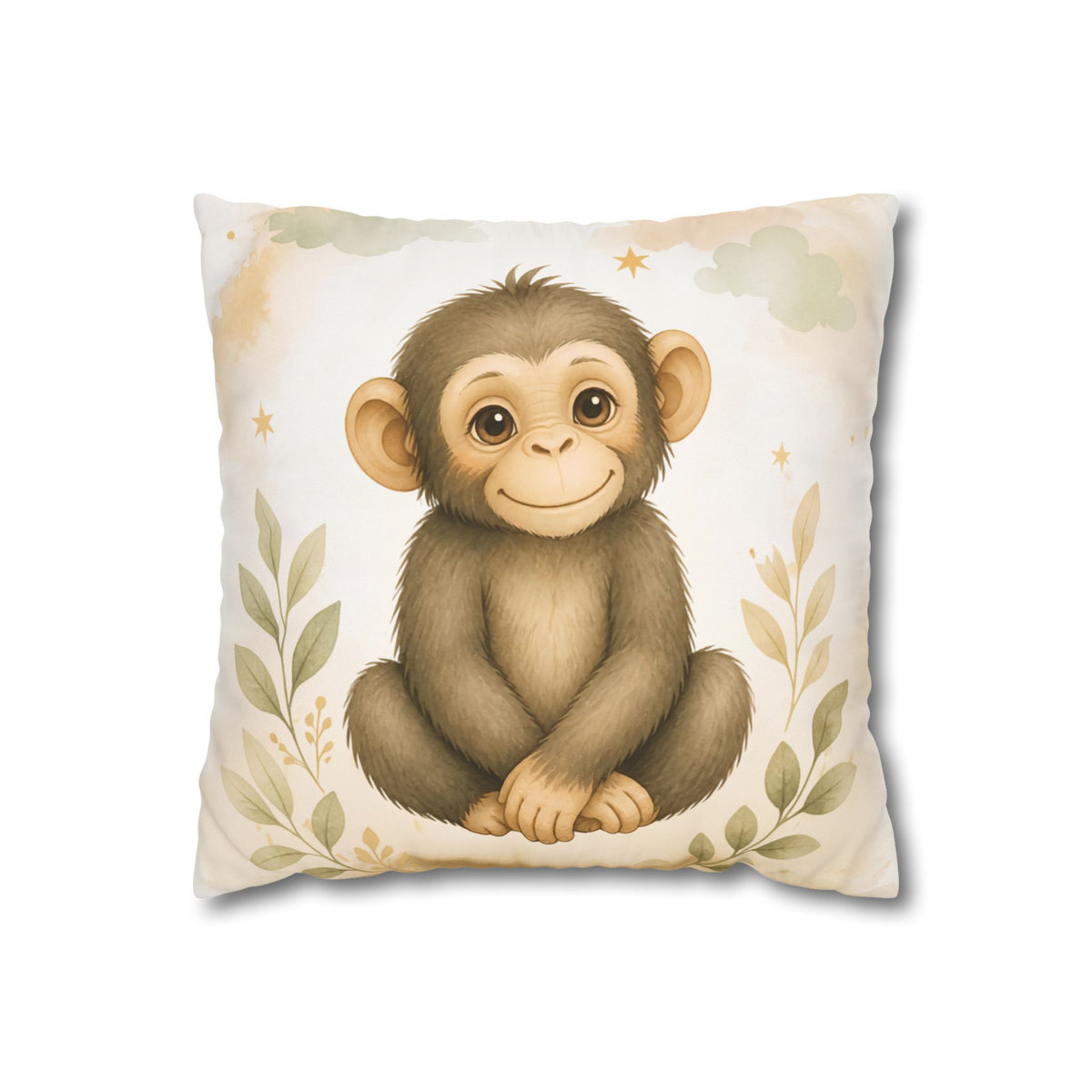 Cute Baby Chimpanzee Pillowcase
