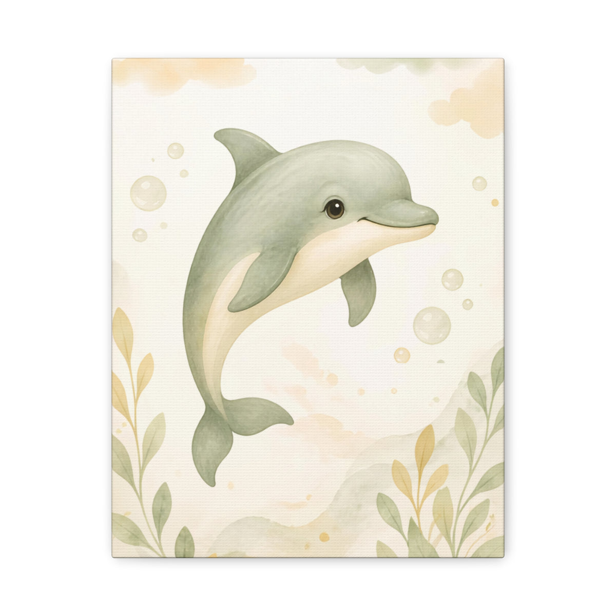 Dolphin Canvas Art Wall Decor