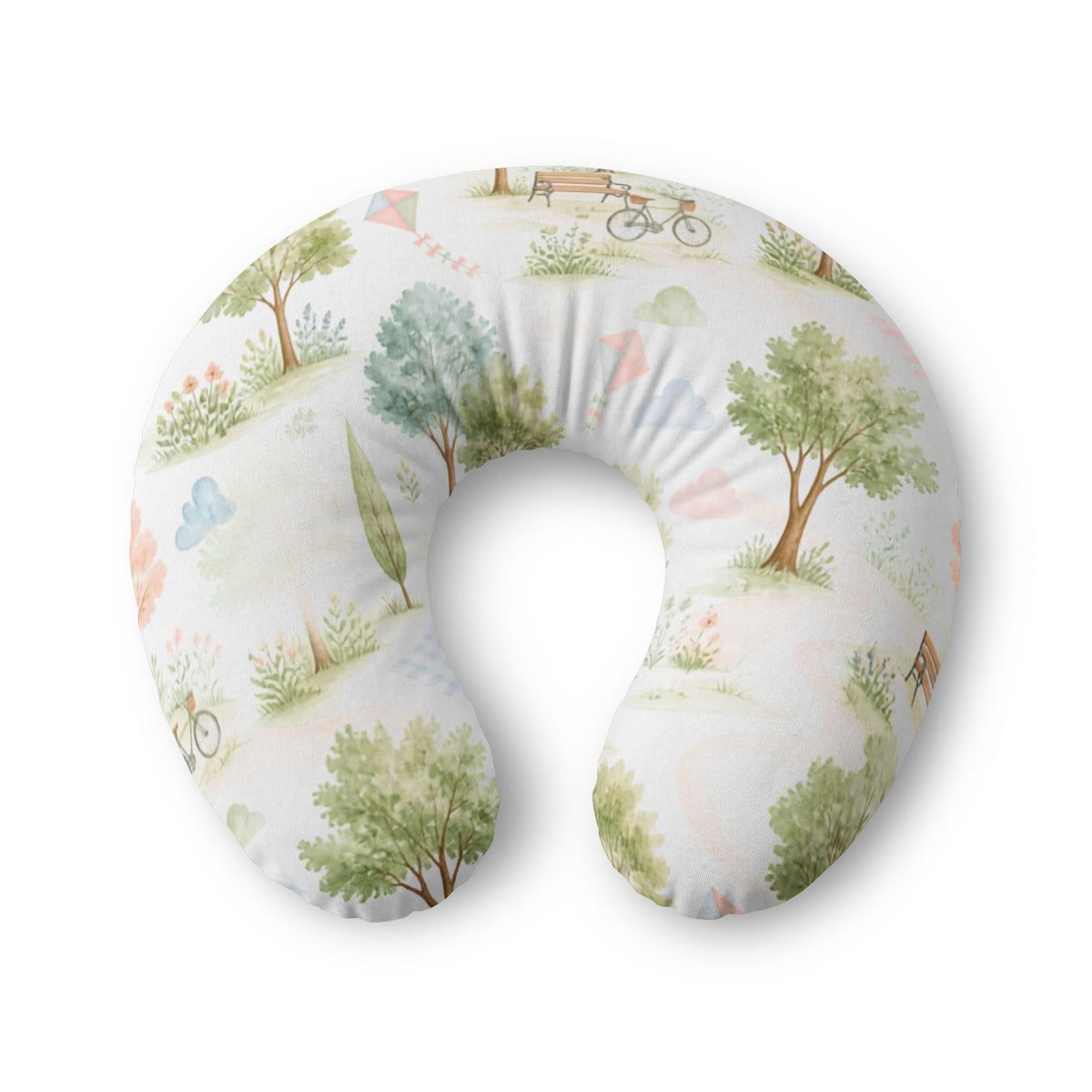 Nursing Pillow Cover —A Day in the Park