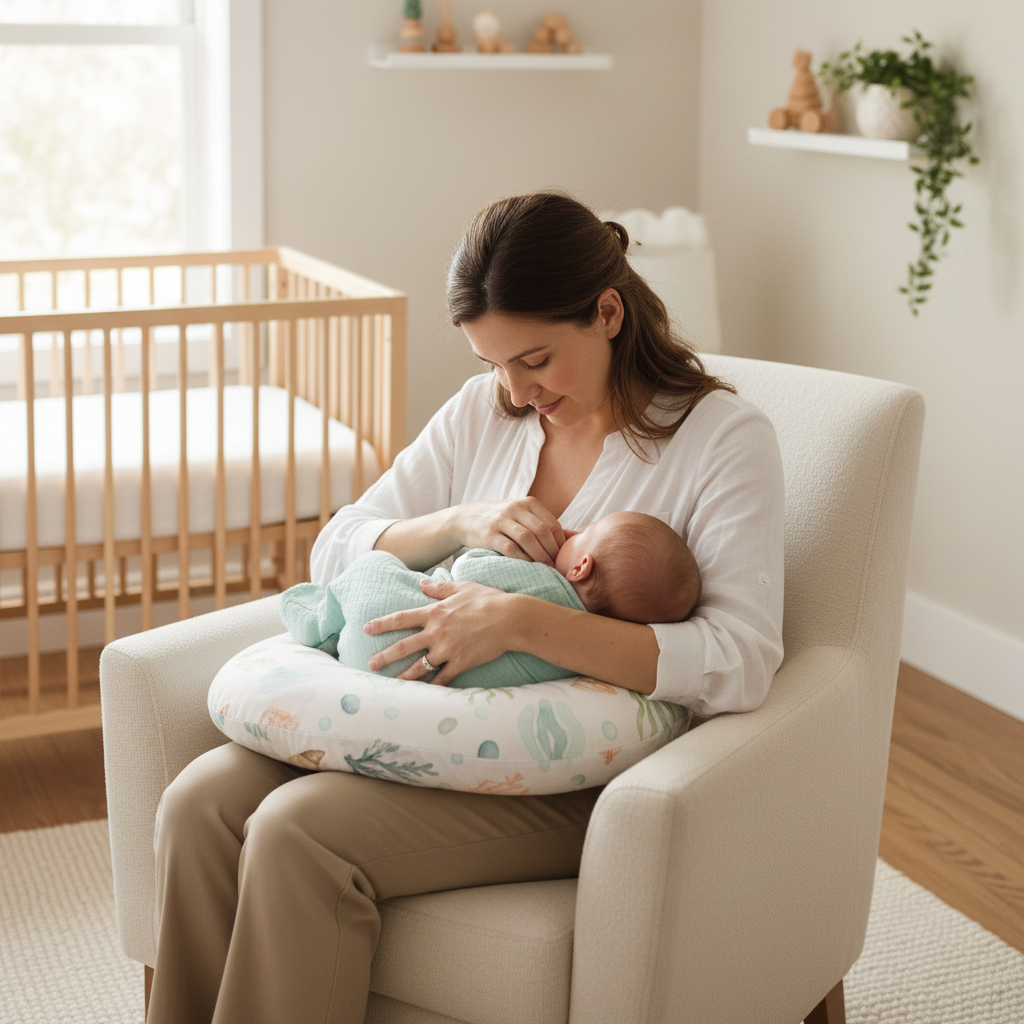 Nursing Pillow Cover — Under the Sea 2