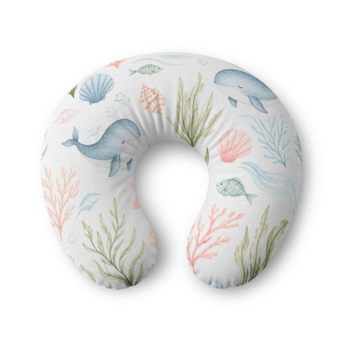 Nursing Pillow Cover — Under the Sea 2