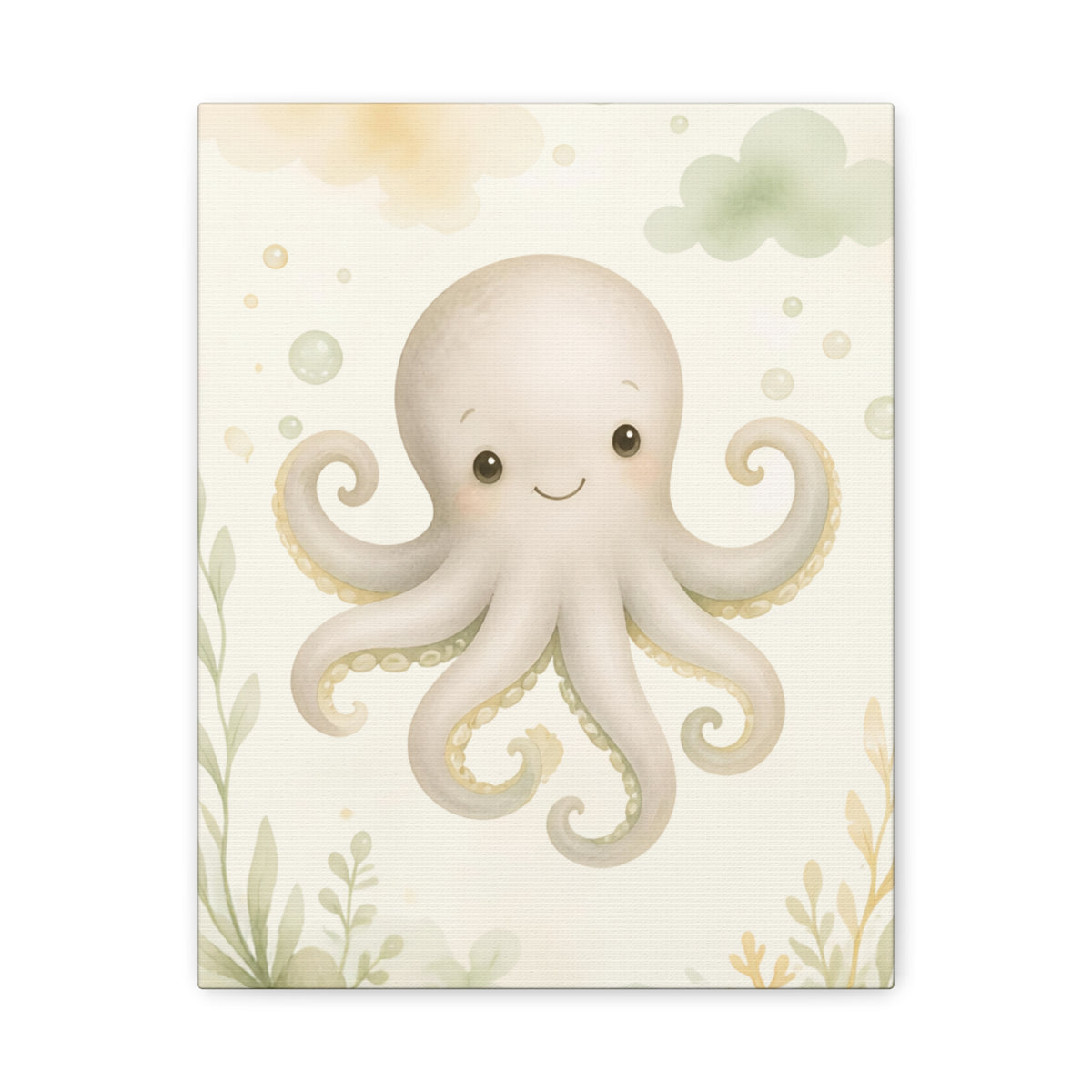 Cute Octopus Canvas Art Wall Decor
