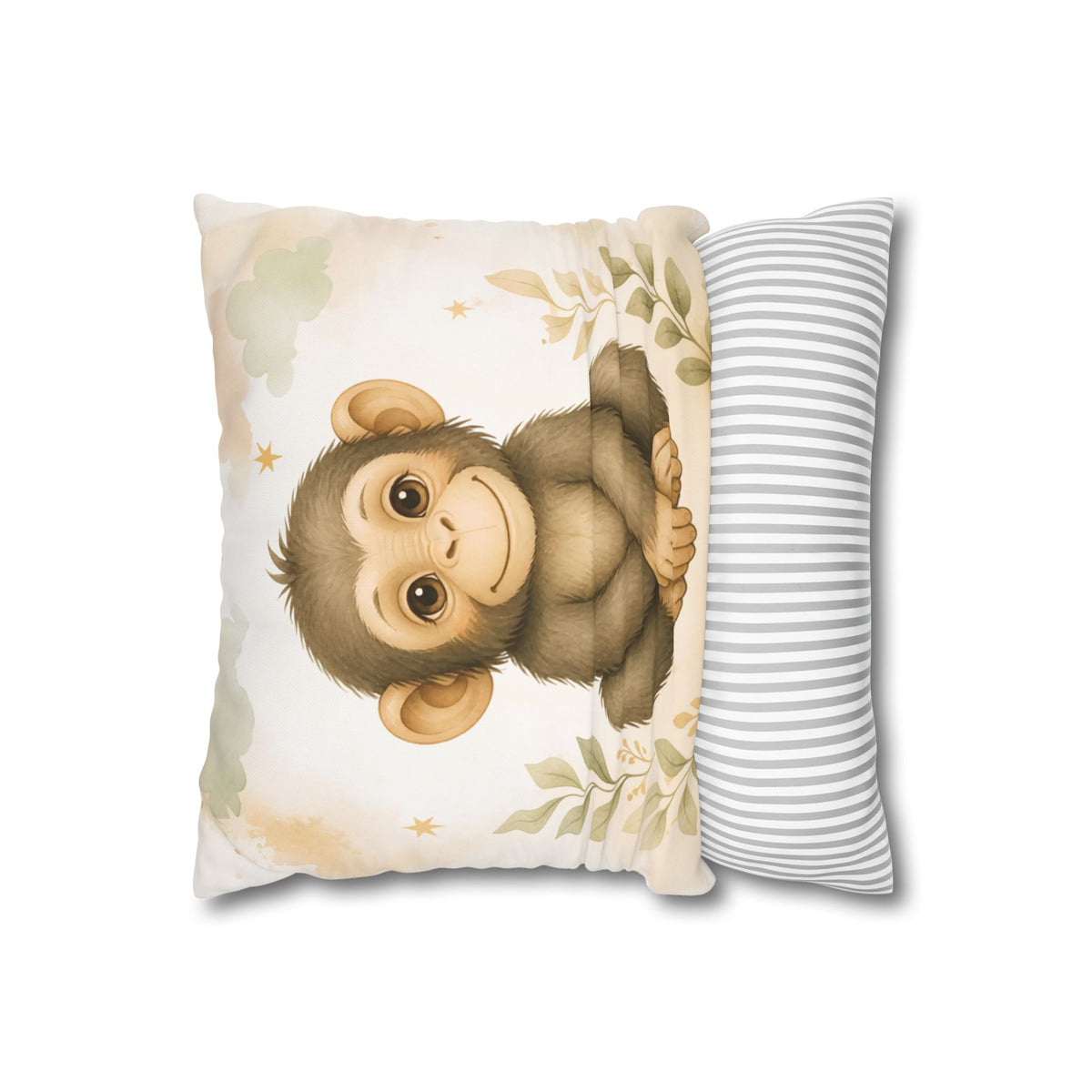 Cute Baby Chimpanzee Pillowcase