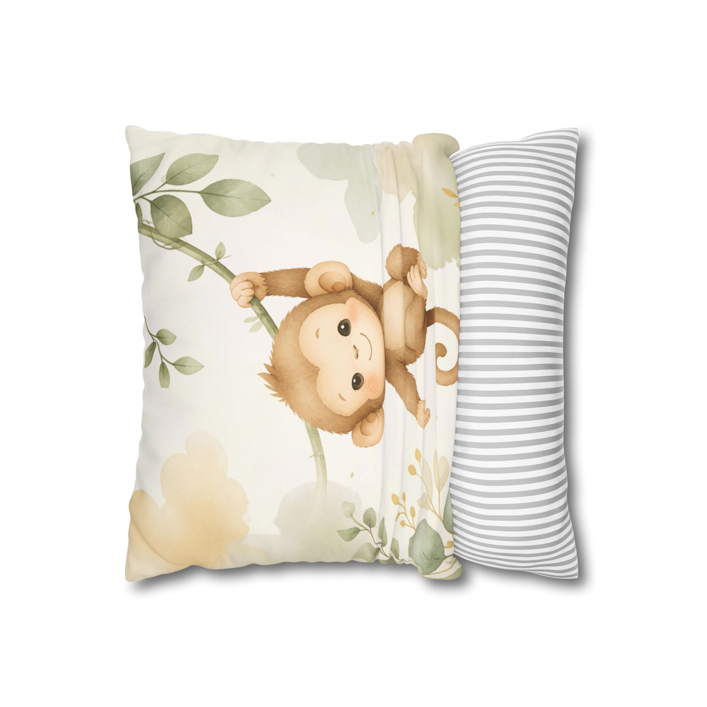 Cute Baby Monkey Pillowcase