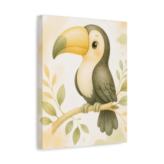 Toucan Nursery Canvas Wall Art