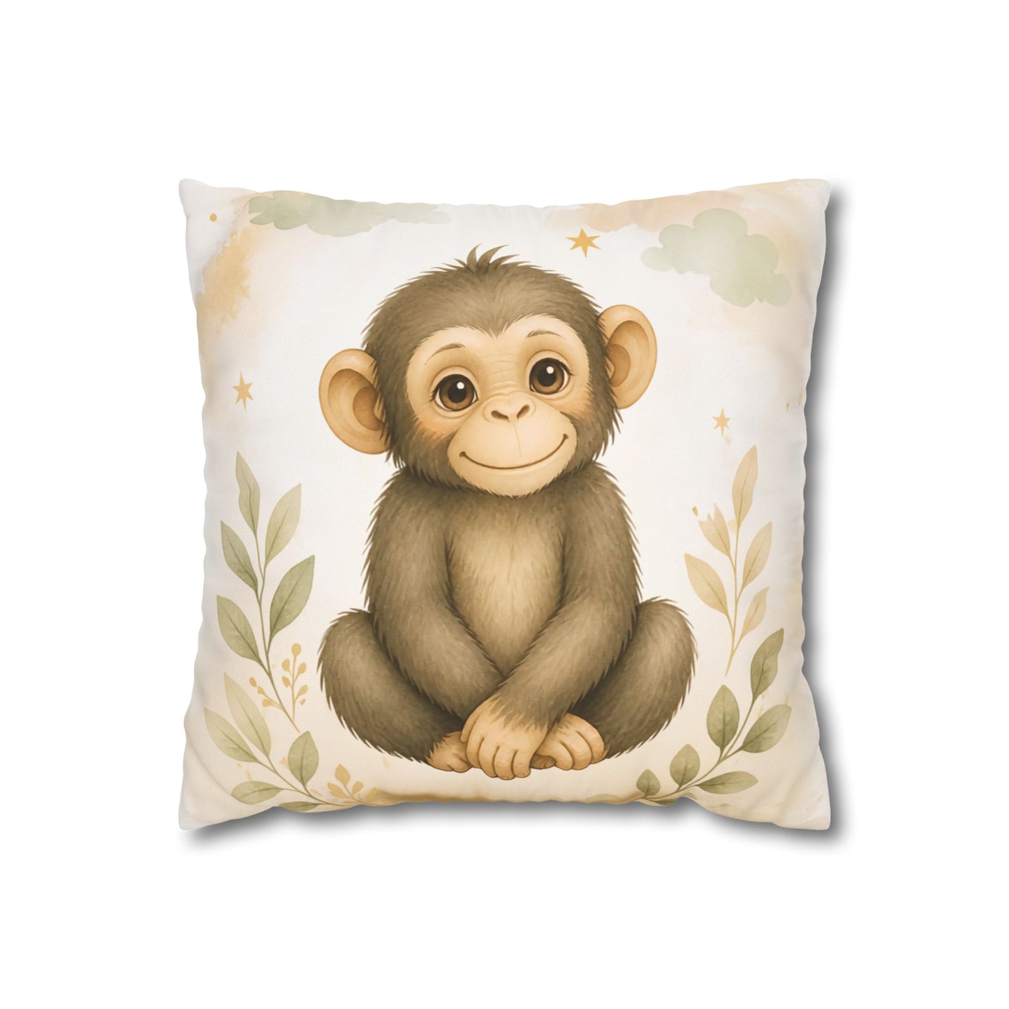 Cute Baby Chimpanzee Pillowcase