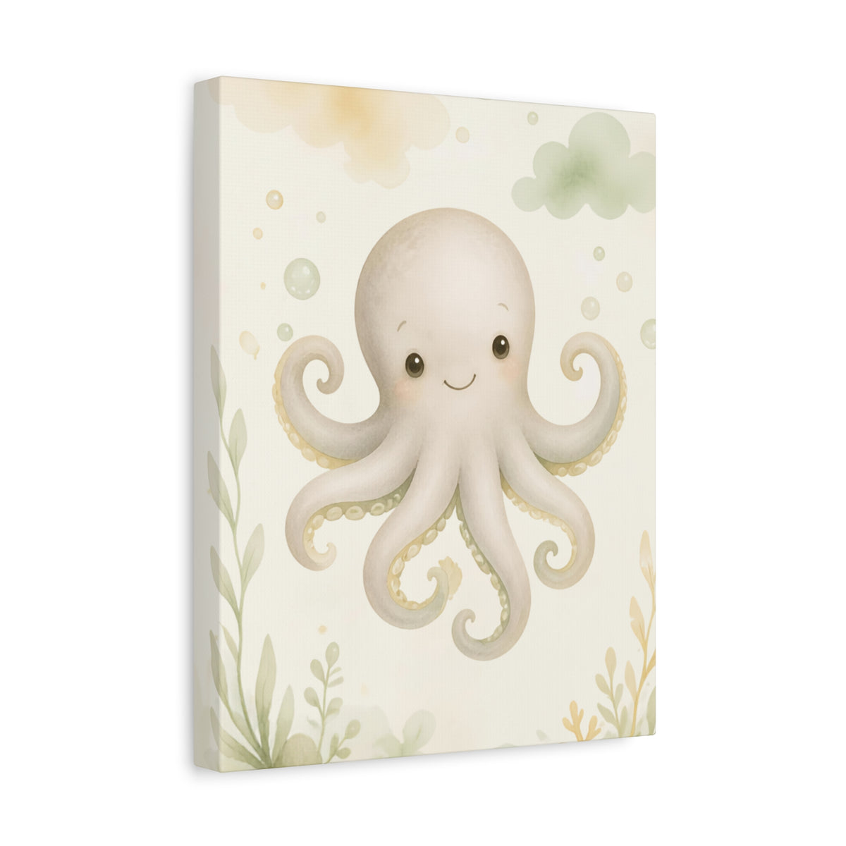 Cute Octopus Canvas Art Wall Decor