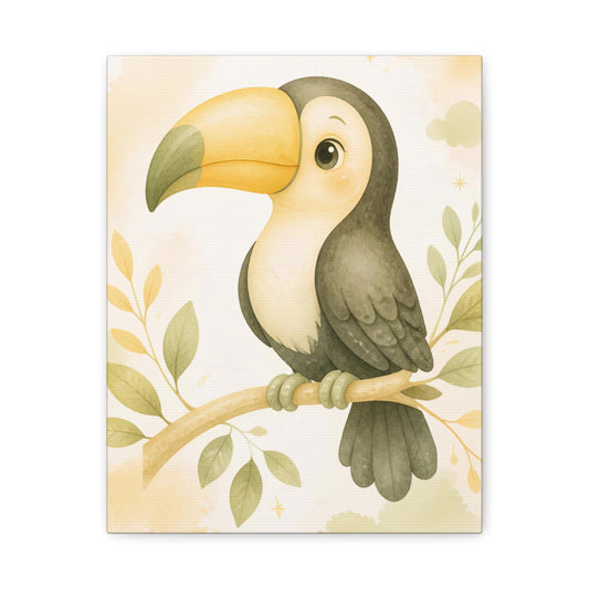 Toucan Nursery Canvas Wall Art