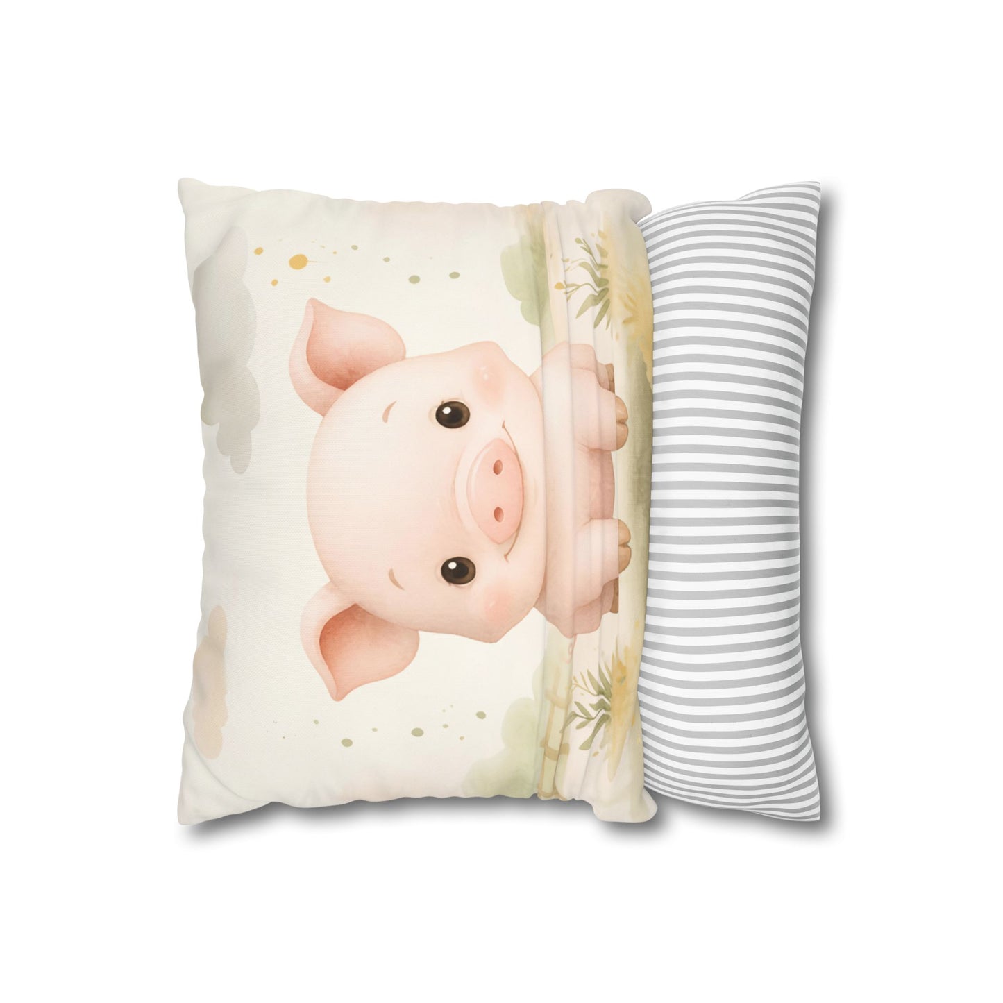 Cute Baby Pig Pillowcase
