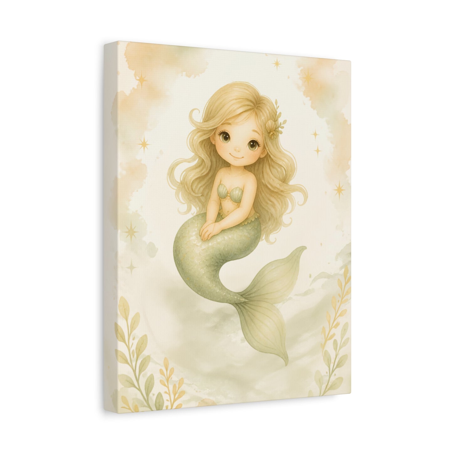 Cute Pastel Mermaid Wall Art