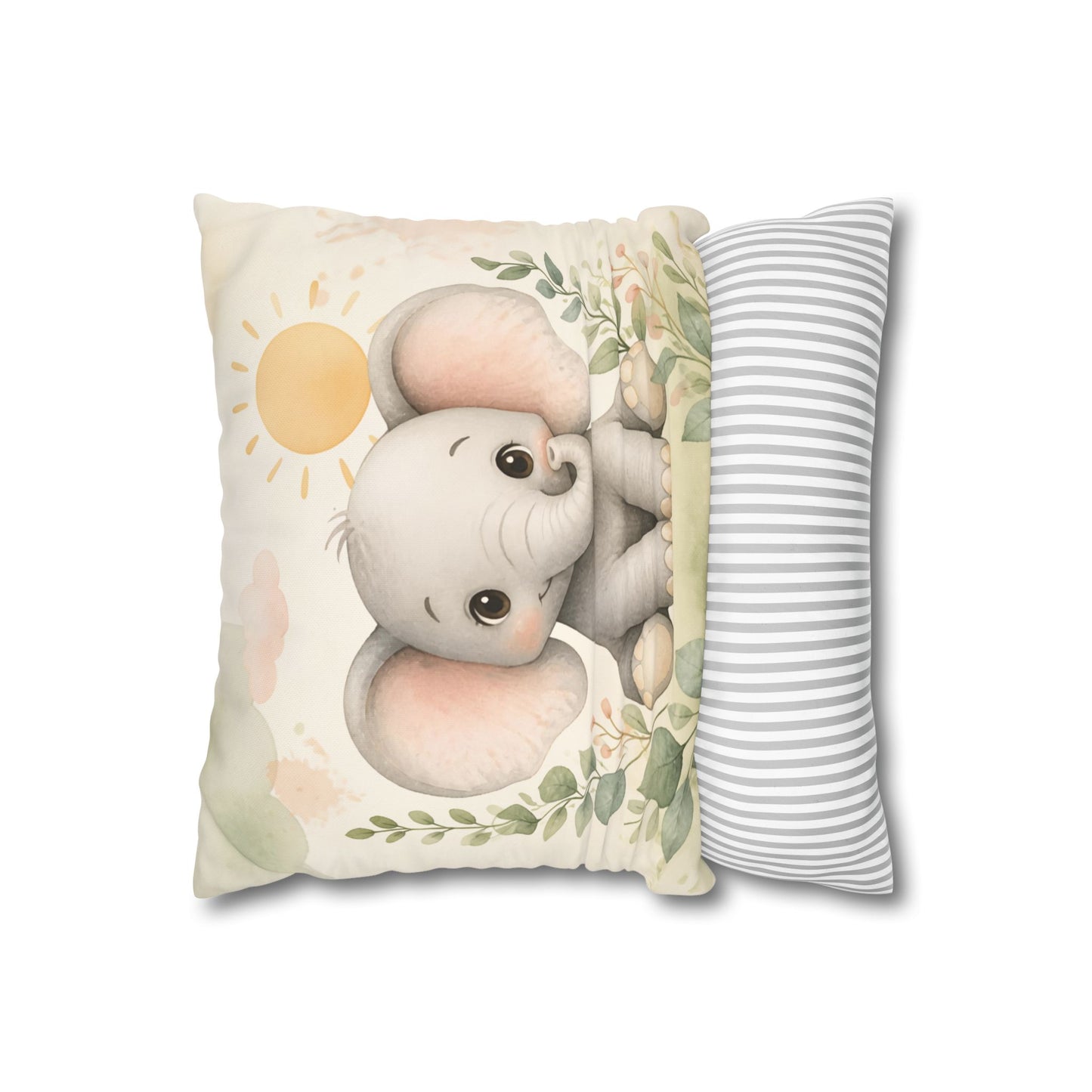 Cute Baby Elephant Pillowcase