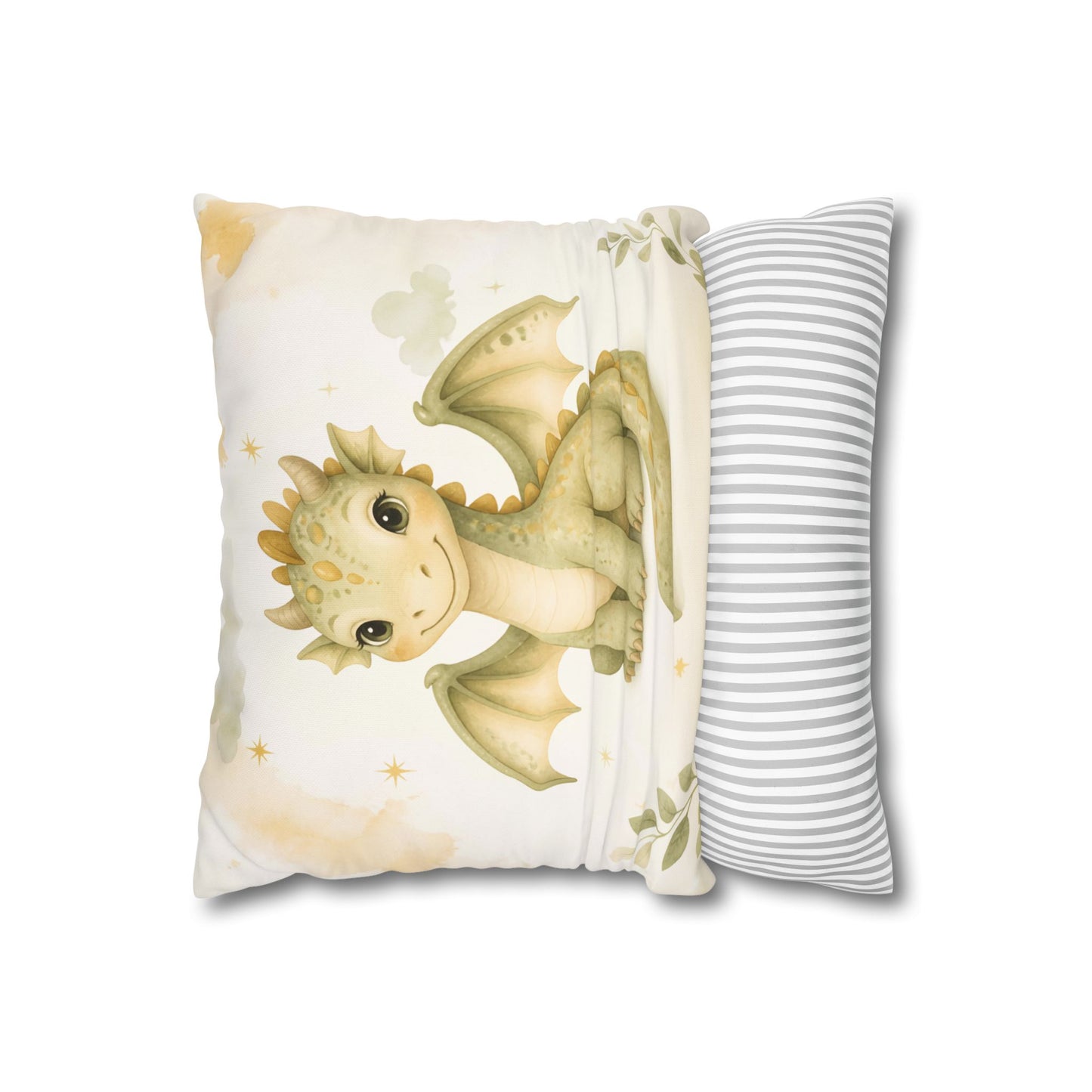 Cute Baby Dragon Nursery Pillowcase