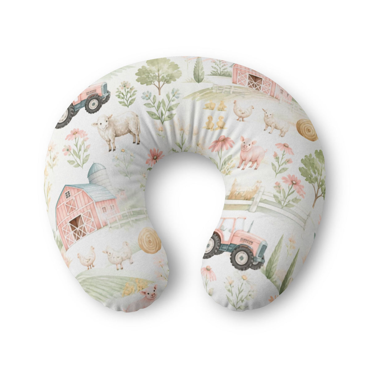 Nursing Pillow Cover - Down on the Farm