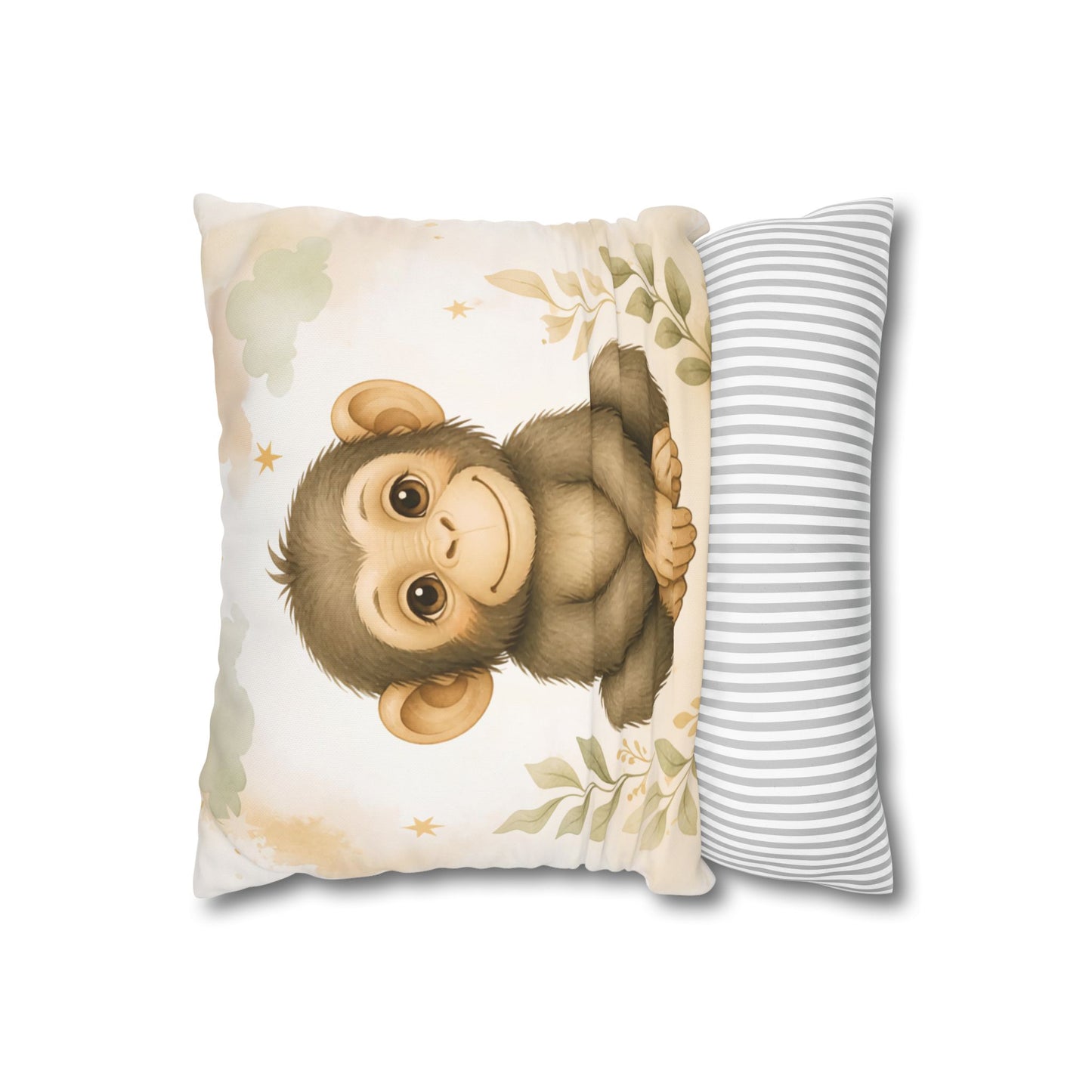 Cute Baby Chimpanzee Pillowcase