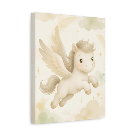 Pegasus Nursery Canvas Wall Art