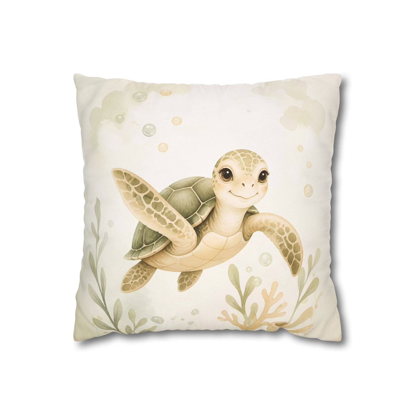 Sea Turtle Decorative Pillowcase