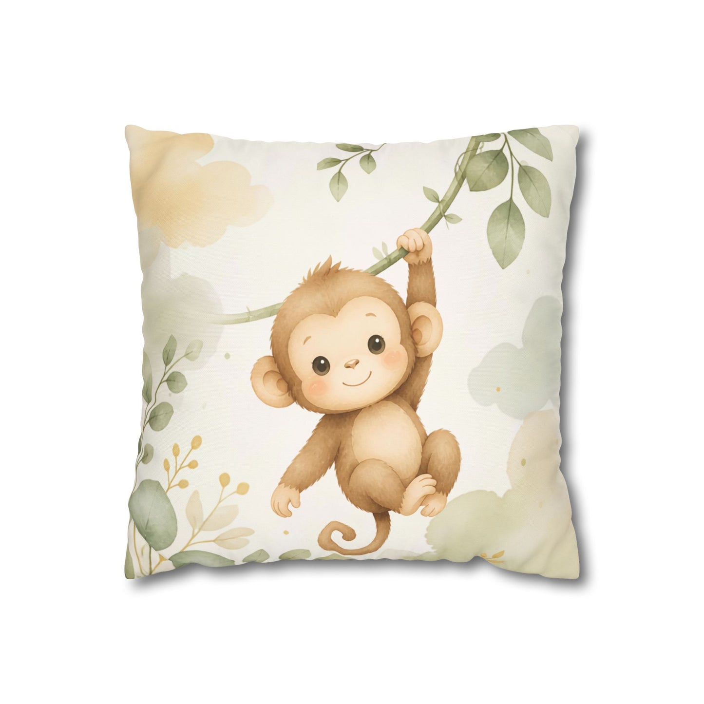 Cute Baby Monkey Pillowcase