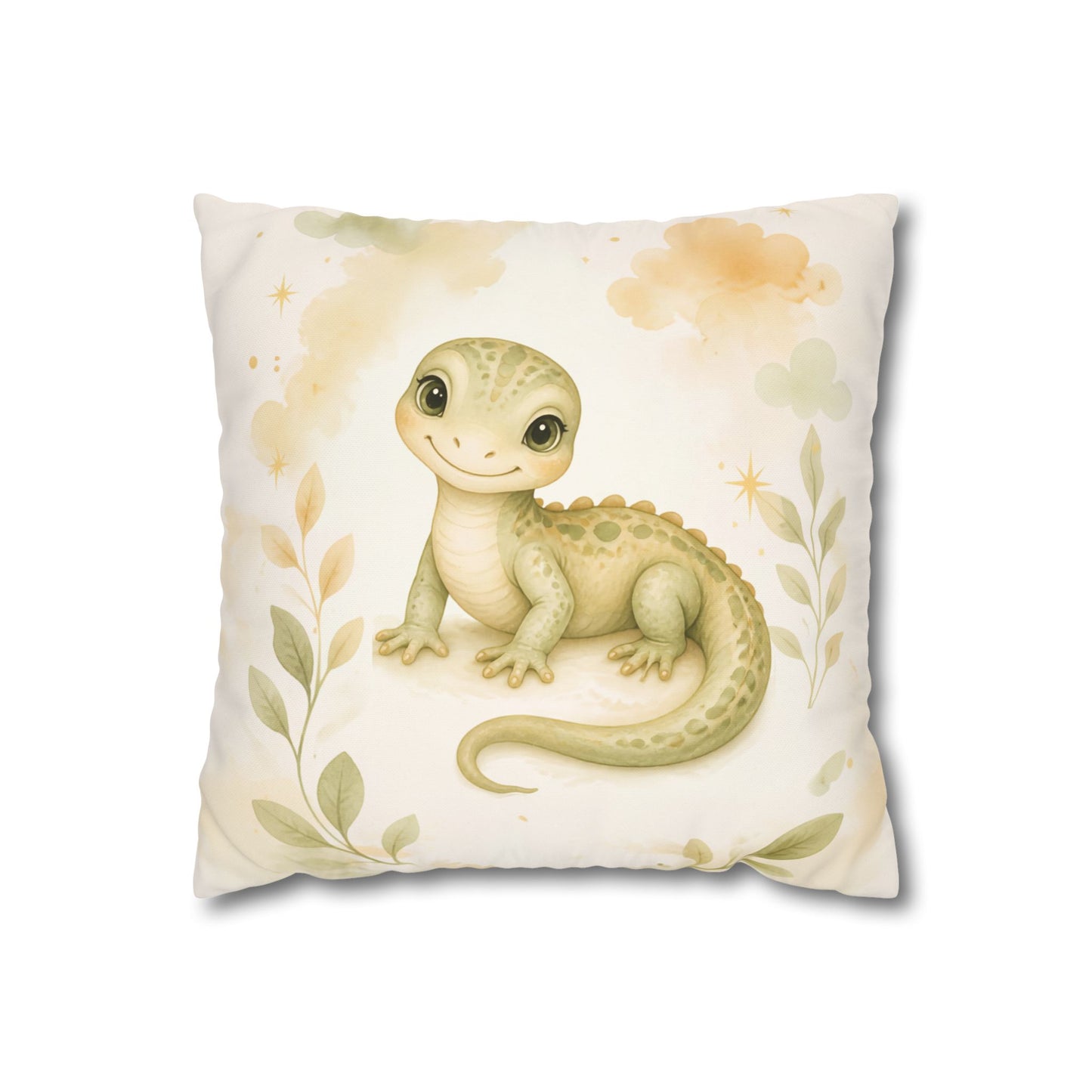 Smiling Baby Gecko Pillowcase
