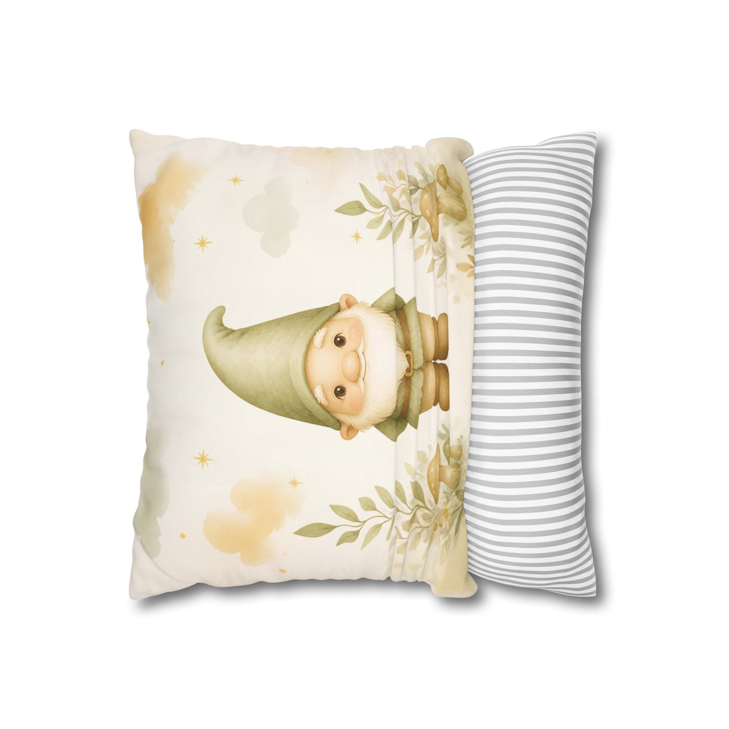 Woodland Gnome Square Pillowcase