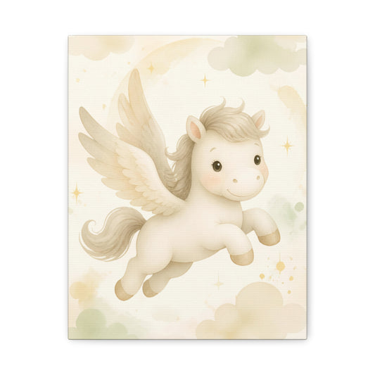 Pegasus Nursery Canvas Wall Art